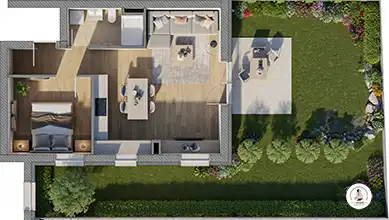 L1 eladó lakás alaprajz